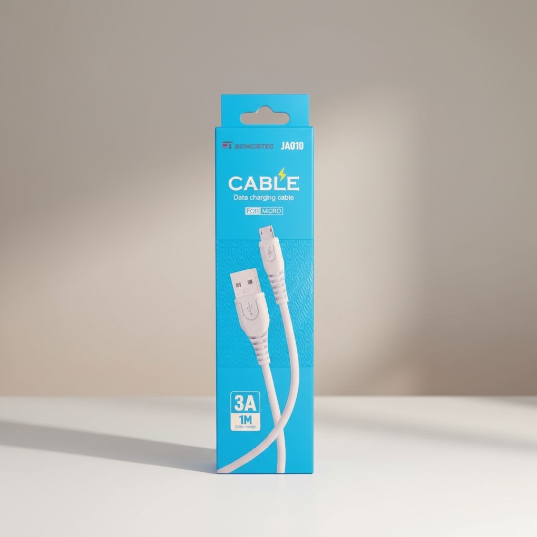 Cable USB a Micro USB 3A – 1 metro