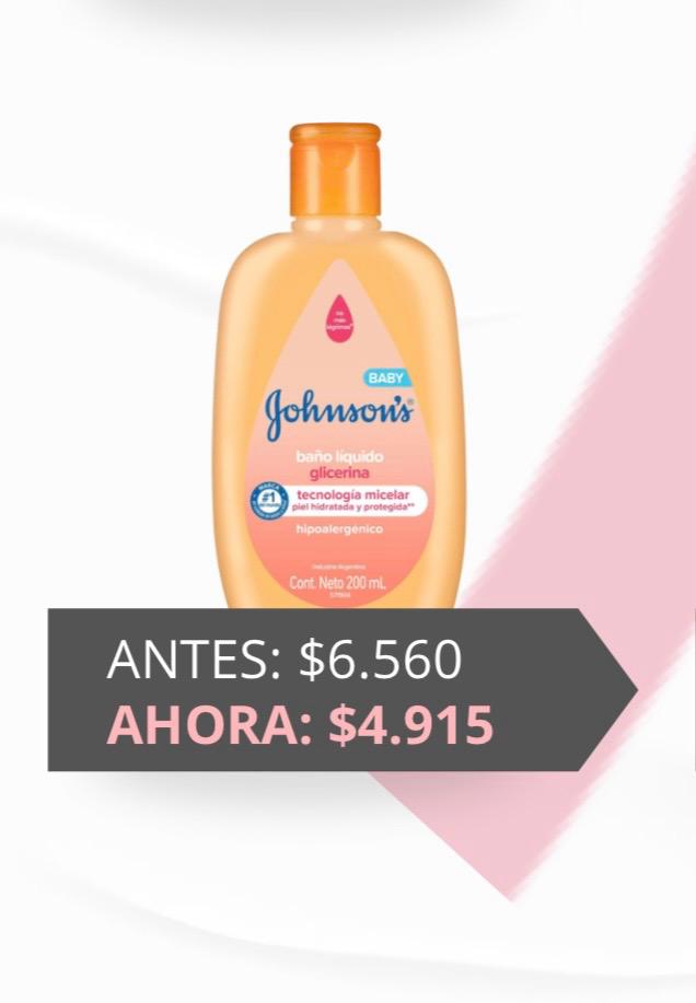 JOHNSONS baño liquido glicerina
