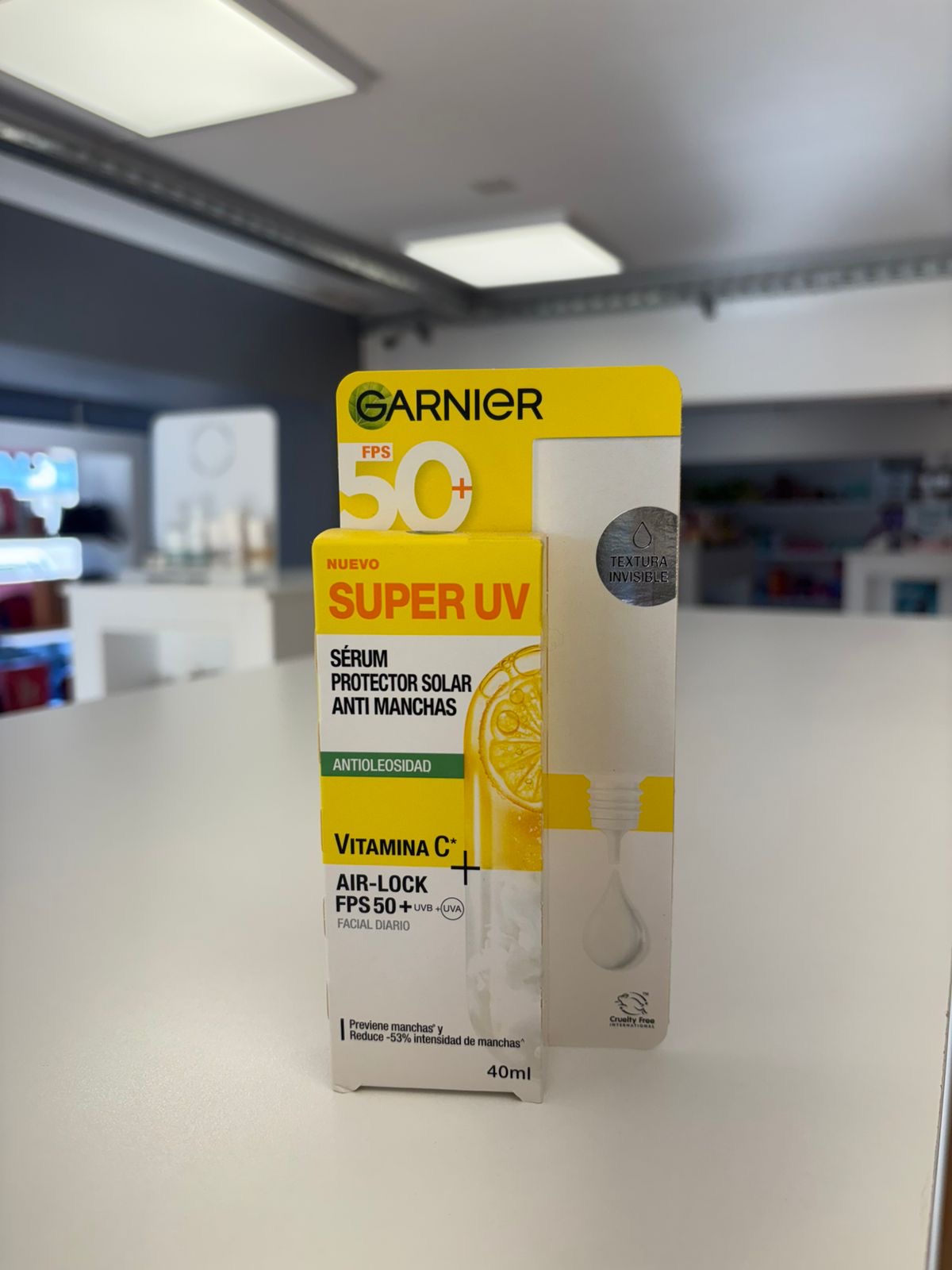 Sérum Protector Solar Vitamina C Super Uv Garnier