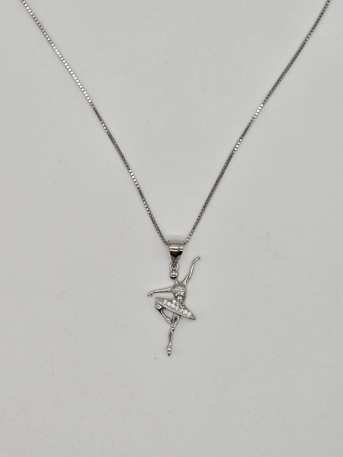 Bailarina de plata 925